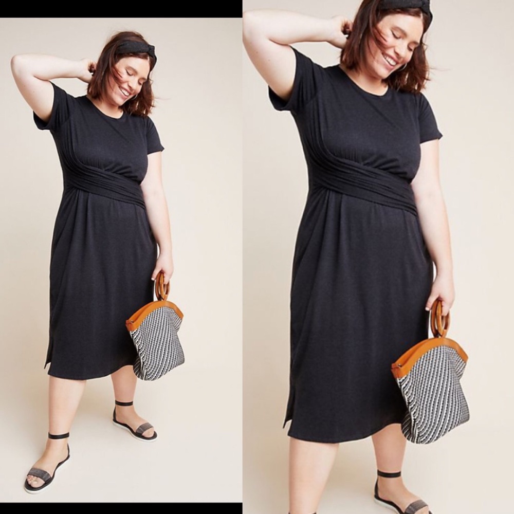 NWT Anthro Globe Trotter T-shirt Dress by Maeve